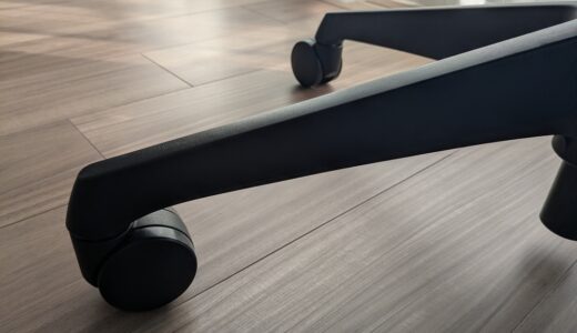 【床写真あり】オカムラシルフィーキャスター比較！ナイロンからウレタンに2300円で変える価値は？